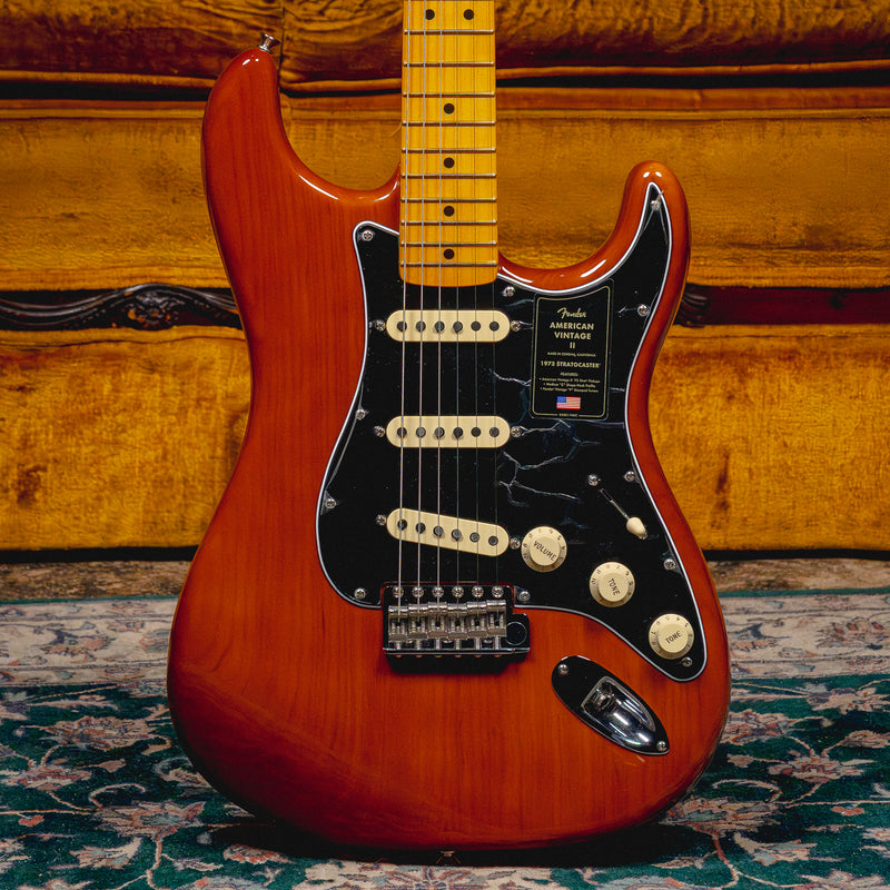 Fender AVRI II '73 Stratocaster Electric Guitar, Mocha w/ OHSC - Used