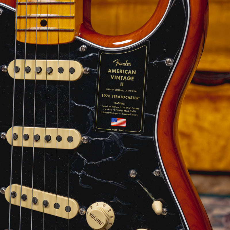 Fender AVRI II '73 Stratocaster Electric Guitar, Mocha w/ OHSC - Used