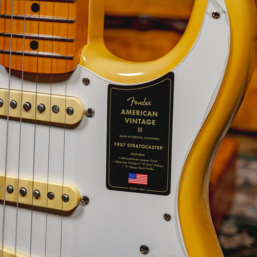 2023 Fender AVRI II '57 Stratocaster Electric Guitar, White Blonde w/ OHSC - Used