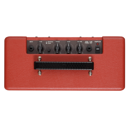 Vox Pathfinder 10 Solid State Combo Guitar Amplifier, Limited Edition Deep Red