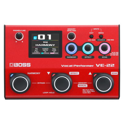 Boss VE-22 Vocal Performer Effect Pedal