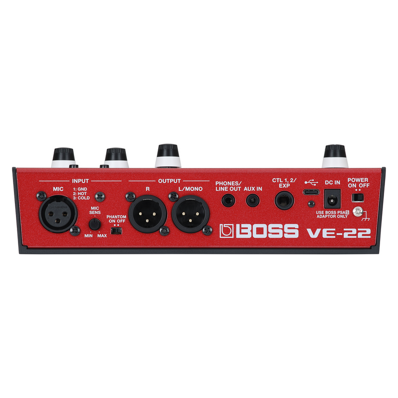 vocal fx pedal Boss VE-22 Vocal Performer Effect Pedal