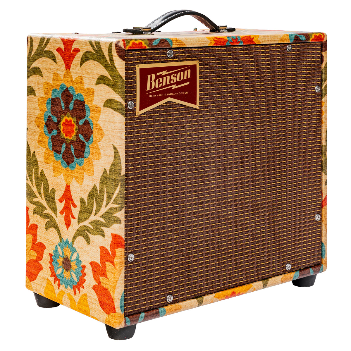 Benson Amps Vinny Reverb 1 x 10" Guitar Combo Amplifier, Desert Gertie/Oxblood