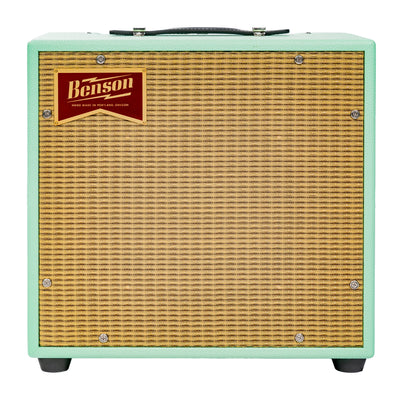 Benson Amps Vinny Reverb 1 x 10" Guitar Combo Amplifier, Surf Green/Wheat