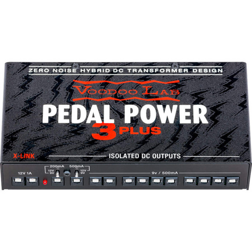 voodoo lab pedal board Voodoo Labs Pedal Power 3 Plus 12-Output Power Supply