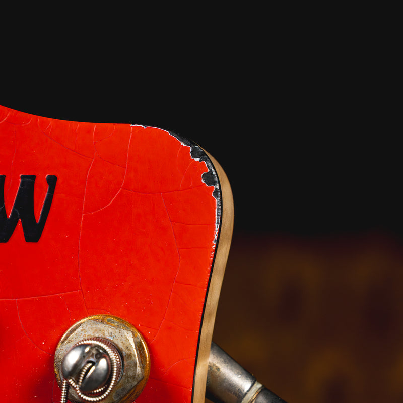 2017 Warwick Custom Shop Masterbuilt CO Streamer Bass Guitar, Red w/OGB - Used