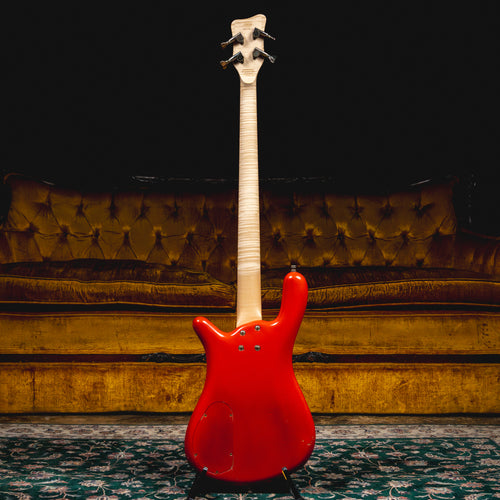 2017 Warwick Custom Shop Masterbuilt CO Streamer Bass Guitar, Red w/OGB - Used
