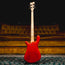 2017 Warwick Custom Shop Masterbuilt CO Streamer Bass Guitar, Red w/OGB - Used