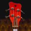 2017 Warwick Custom Shop Masterbuilt CO Streamer Bass Guitar, Red w/OGB - Used
