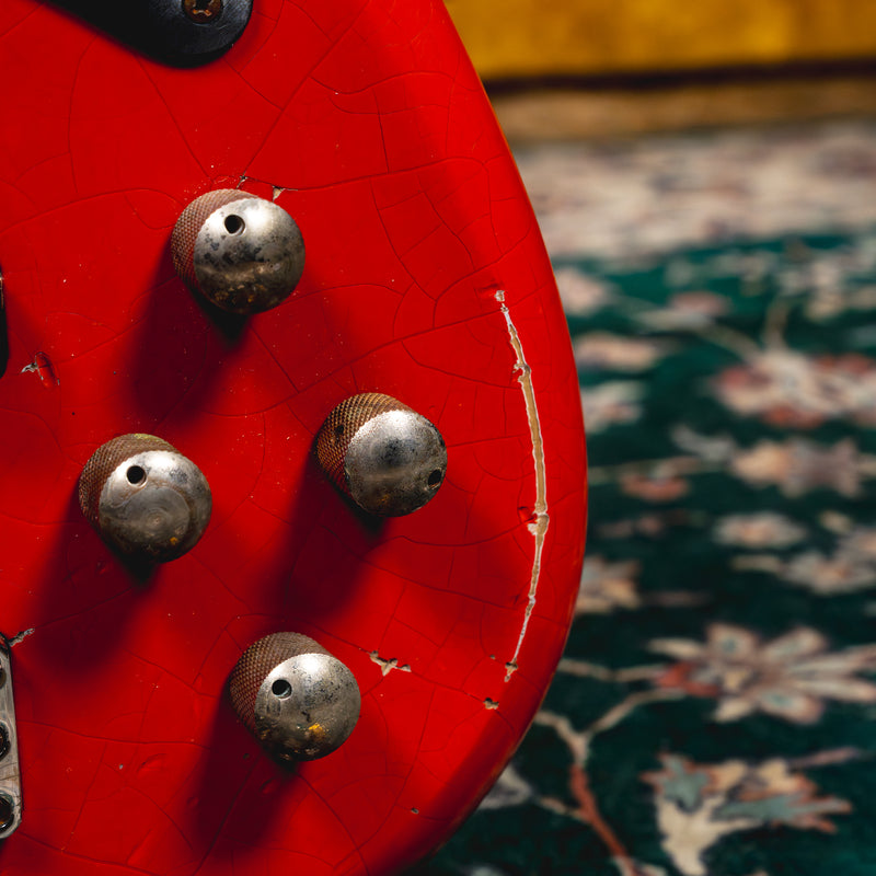 2017 Warwick Custom Shop Masterbuilt CO Streamer Bass Guitar, Red w/OGB - Used