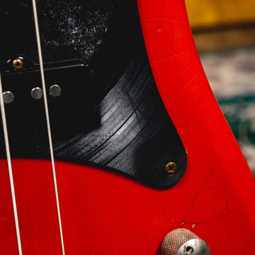 2017 Warwick Custom Shop Masterbuilt CO Streamer Bass Guitar, Red w/OGB - Used