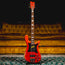 2017 Warwick Custom Shop Masterbuilt CO Streamer Bass Guitar, Red w/OGB - Used