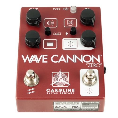 Caroline Wave Cannon Zero Distortion Overdrive Effect Pedal