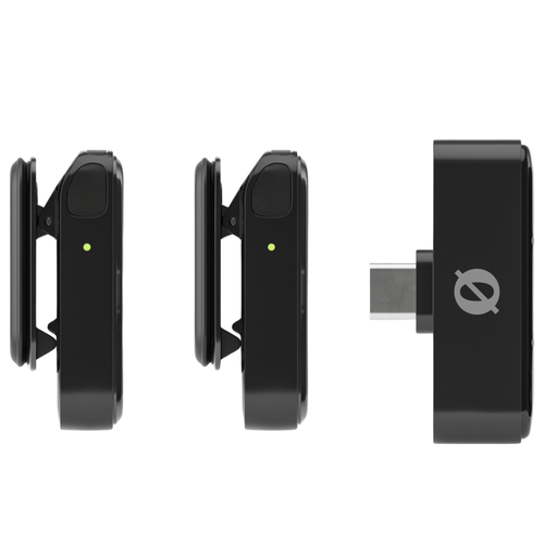 Rode Wireless Micro Smartphone Microphone Kit, USB-C, Black