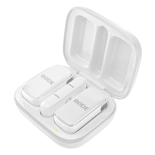 Rode Wireless Micro Smartphone Microphone Kit, USB-C, White