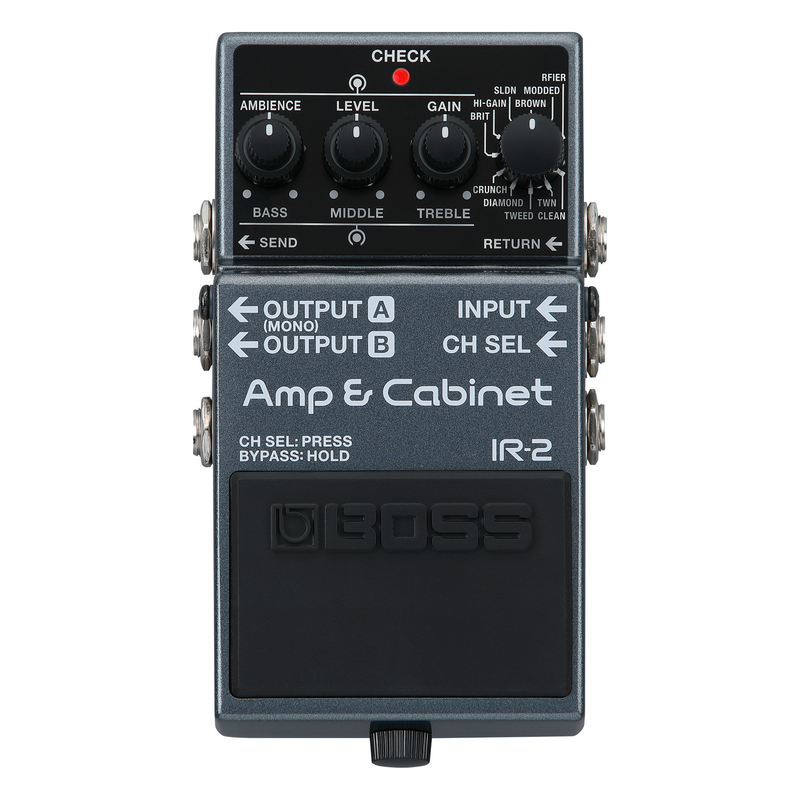 Boss IR-2 Amp & Cabinet Simulator Pedal Boss IR-2 Amp & Cabinet Simulator Pedal