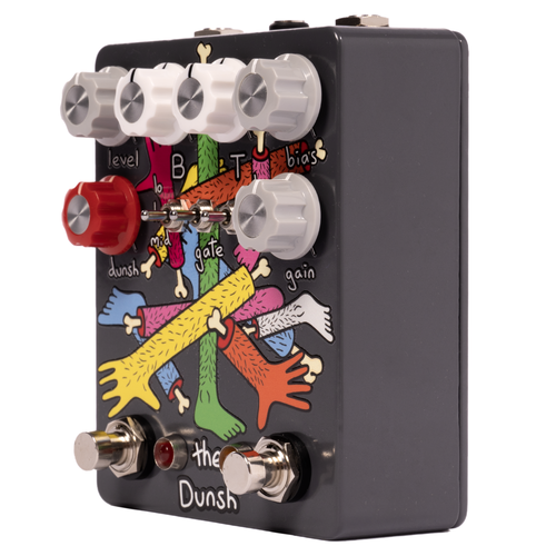 Champion Leccy The Dunsh Gain Stage/Distortion Effect Pedal, Grey