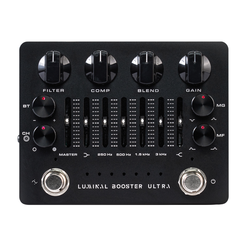 bass boost pedal Darkglass Luminal Booster Ultra Bass Pedal