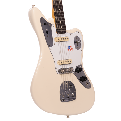 Fender Johnny Marr Jaguar Electric Guitar Olympic White