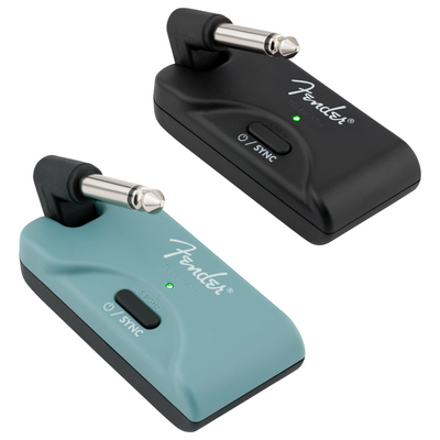 Fender Telepath Wireless System, Mystic Ice Blue & Black