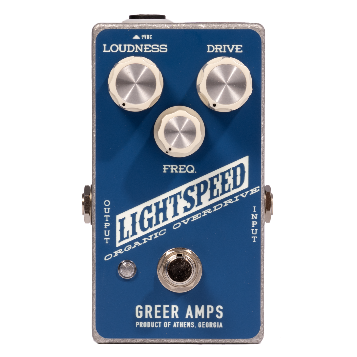 Greer Amps Lightspeed Organic Overdrive Effect Pedal