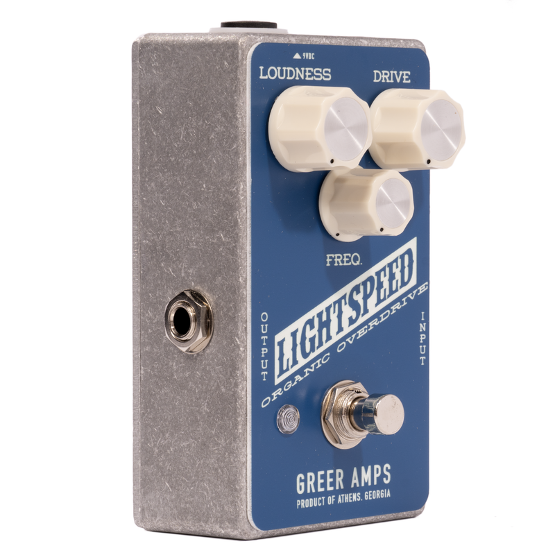 Greer Amps Lightspeed Organic Overdrive Effect Pedal