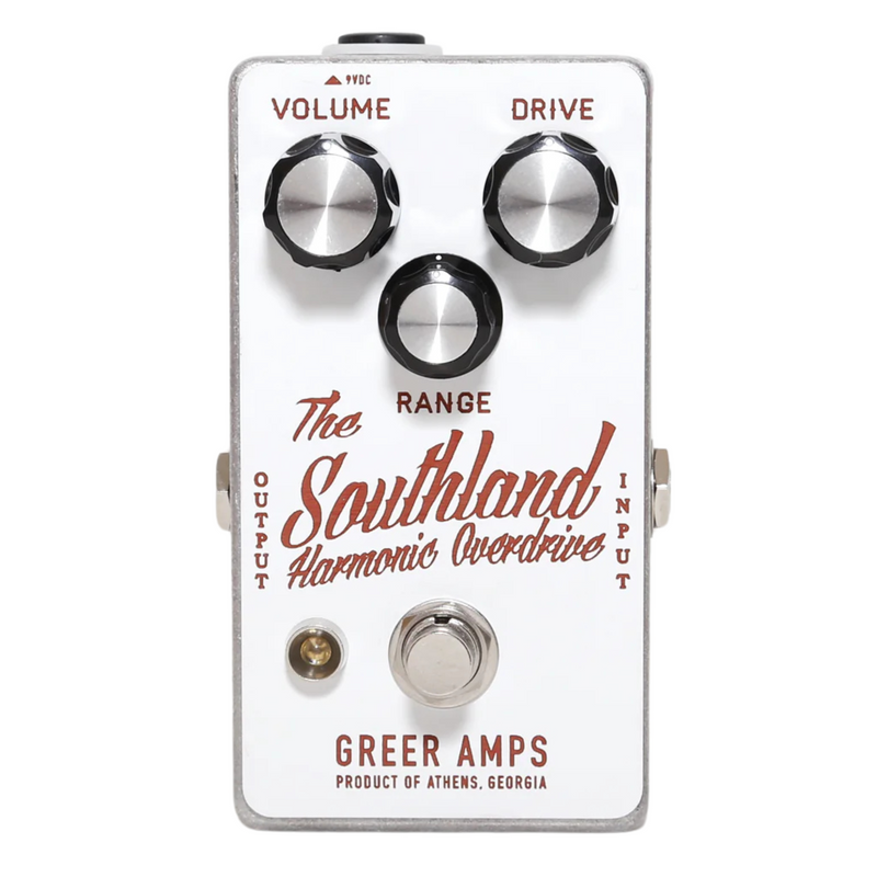 Greer Amps Southland Harmonic Overdrive Effect Pedal