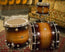 DW Collectors Series 3-Piece Maple Exotic Shell Pack Drum Kit, Fullerton Burst