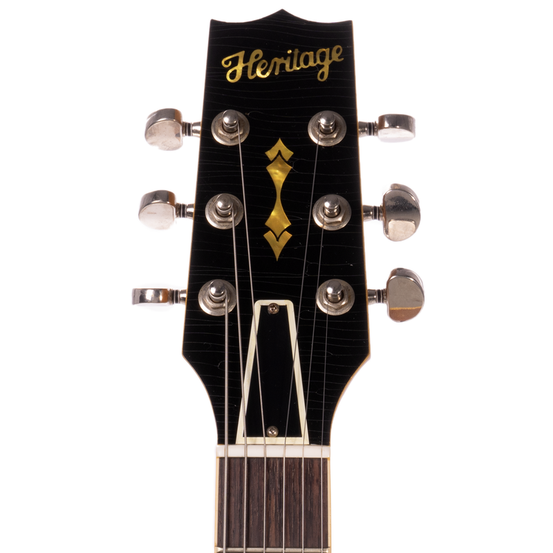 Heritage Custom Shop Core Collection H-150 Plain Top Artisan Aged Electric Guitar, Antique Pelham Blue