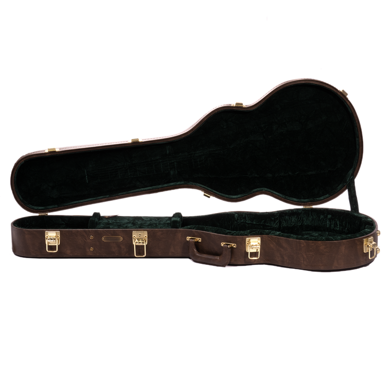 Heritage Custom Shop Core Collection H-150 Plain Top Artisan Aged Electric Guitar, Antique Pelham Blue