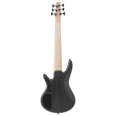 Ibanez GSR206 GIO SR 6-String Electric Bass Guitar, Transparent Gray Flat