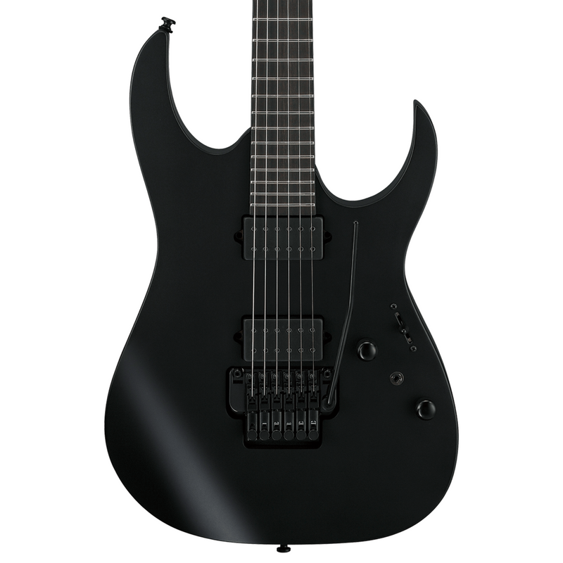 Ibanez RGRB620 RG Iron Label 6-String Electric Guitar, Black Flat