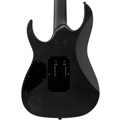 Ibanez RGRB620 RG Iron Label 6-String Electric Guitar, Black Flat