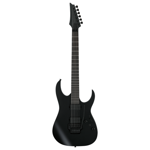 Ibanez RGRB620 RG Iron Label 6-String Electric Guitar, Black Flat