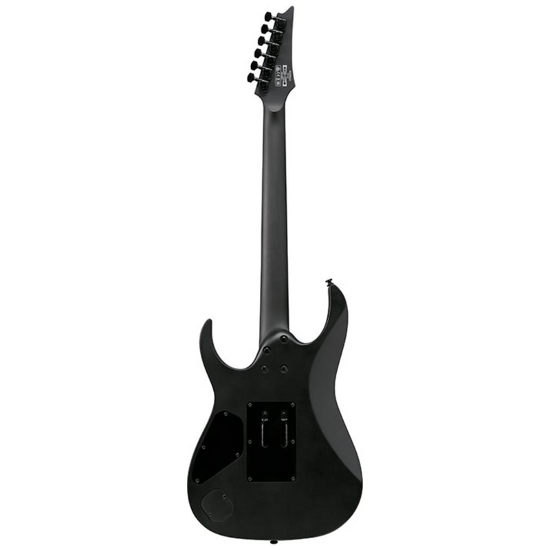 Ibanez RGRB620 RG Iron Label 6-String Electric Guitar, Black Flat