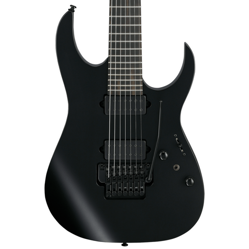 Ibanez RGRB720 RG Iron Label 7-String Electric Guitar, Black Flat
