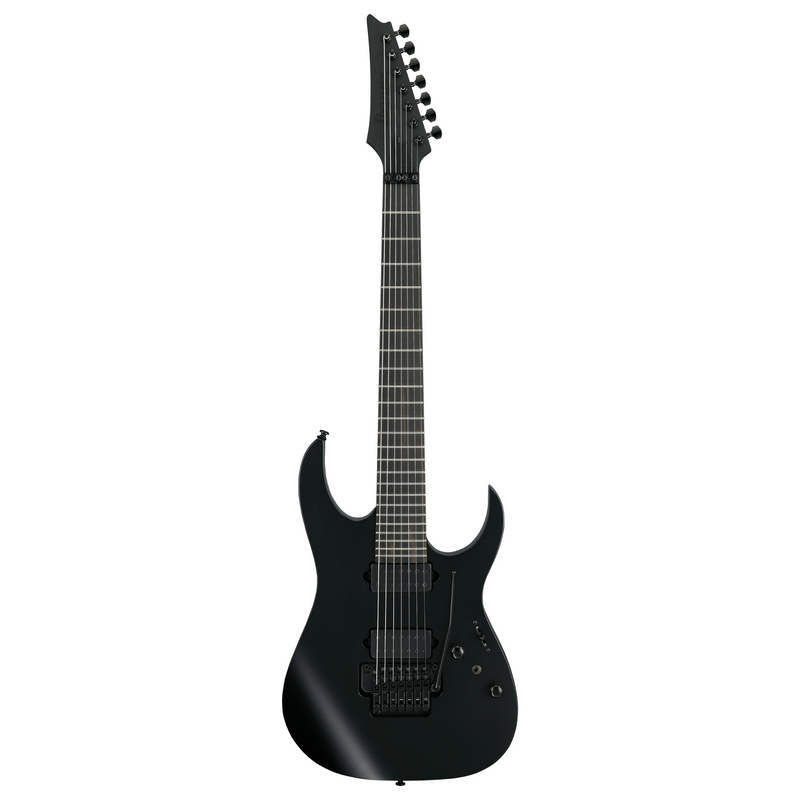 Ibanez RGRB720 RG Iron Label 7-String Electric Guitar, Black Flat
