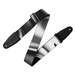 Levys Cyber Gradient Sublimation Guitar Strap, Silver/Black