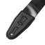 Levys Cyber Gradient Sublimation Guitar Strap, Silver/Black