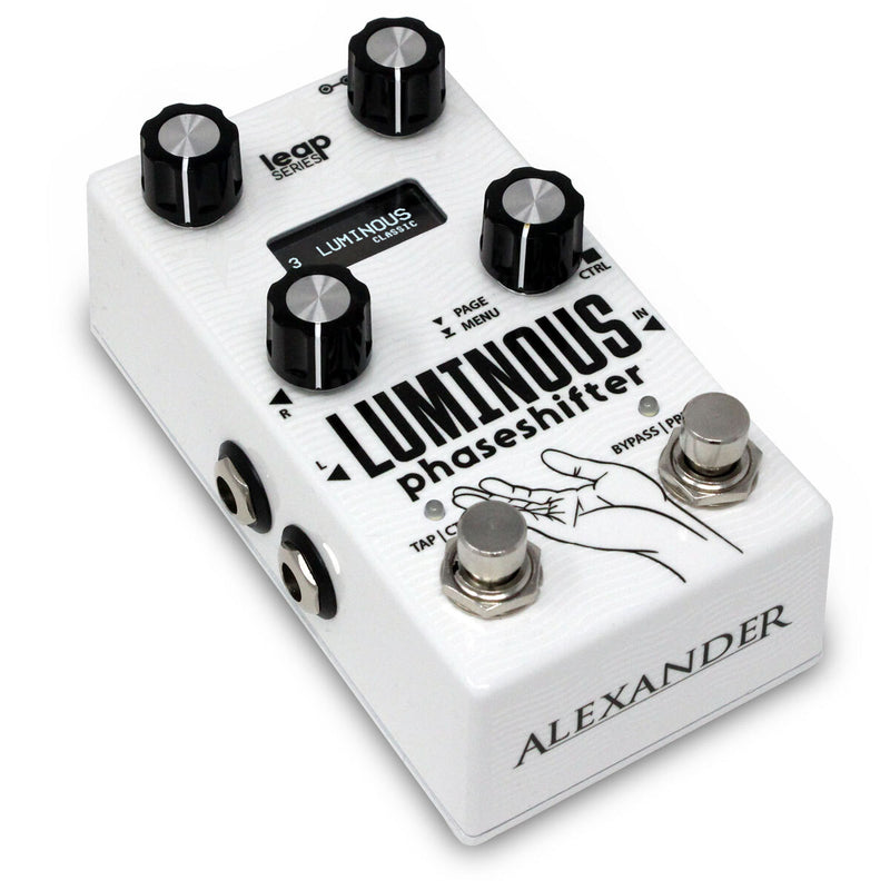 Alexander Pedals Luminous Phaseshifter Effect Pedal