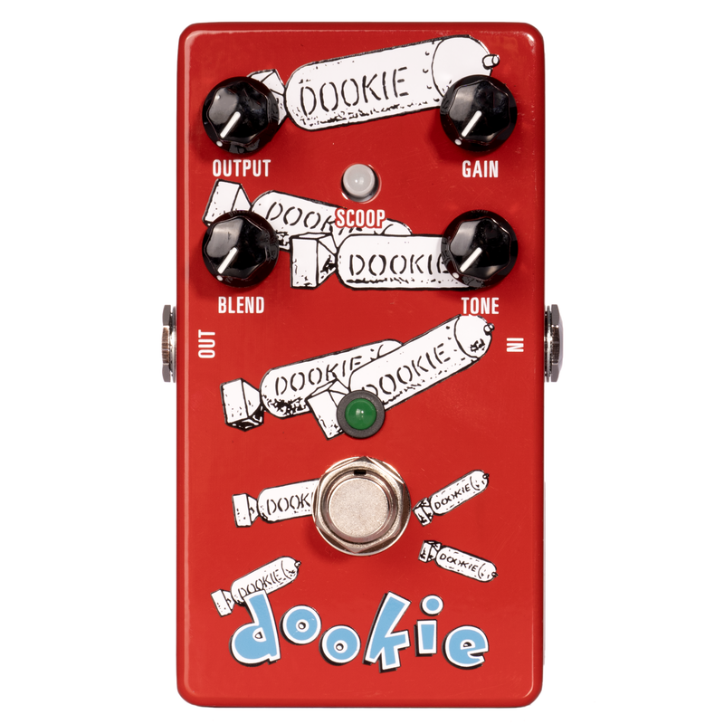 MXR Green Day Dookie Drive Limited Edition Overdrive Effect Pedal V4