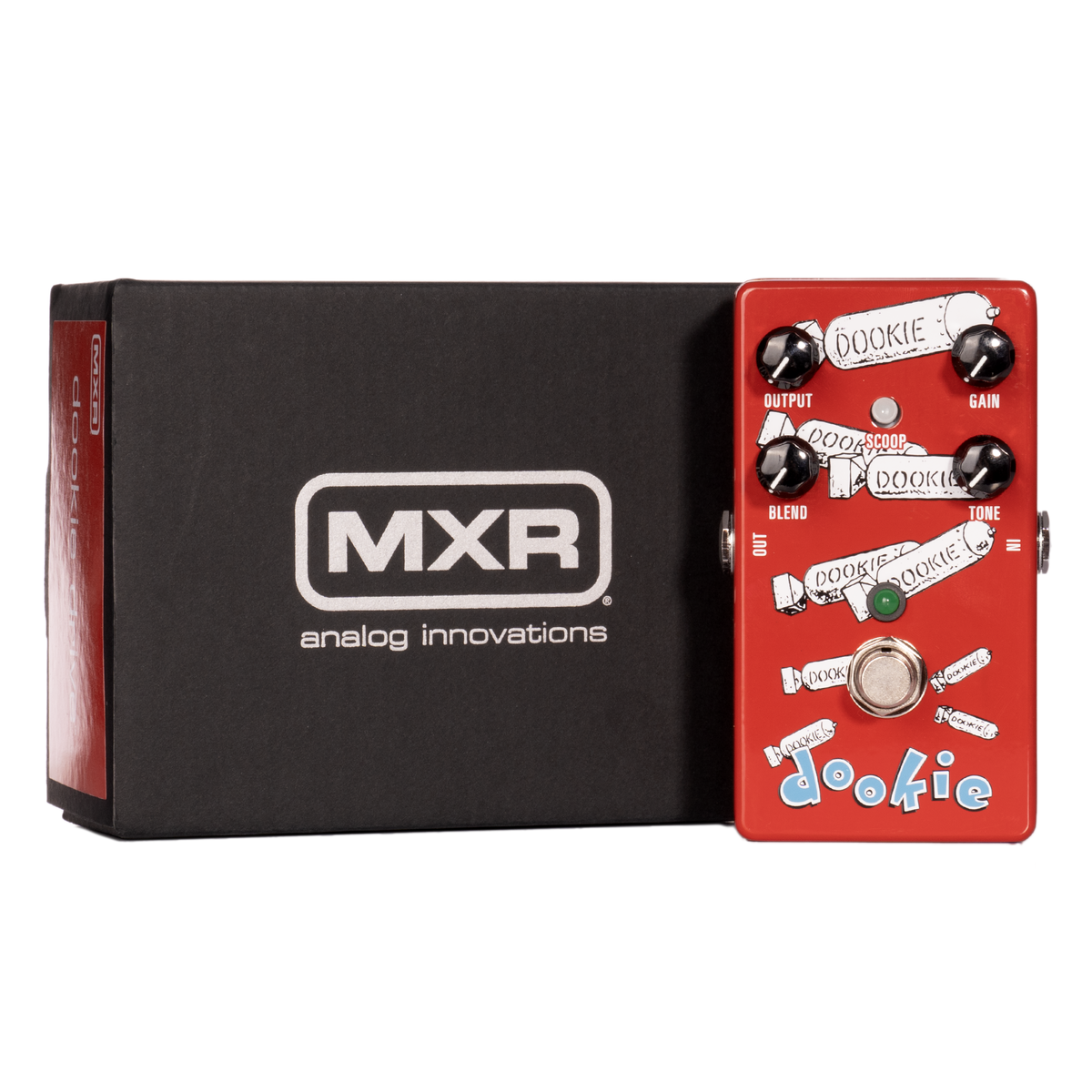 MXR Green Day Dookie Drive Limited Edition Overdrive Effect Pedal V4