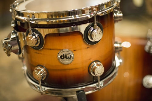 DW Collectors Series 3-Piece Maple Exotic Shell Pack Drum Kit, Fullerton Burst