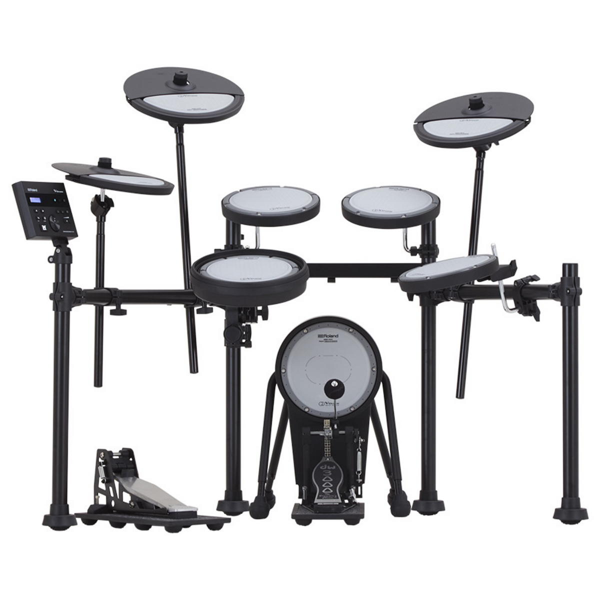 Roland VQD106 Quiet Design Full Electronic Drum Kit w/ TD-07 Sound Module