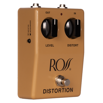 Ross Electronics Distortion Effect Pedal, Germanium/Silicon Opamp