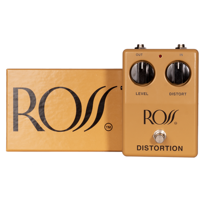 Ross Electronics Distortion Effect Pedal, Germanium/Silicon Opamp
