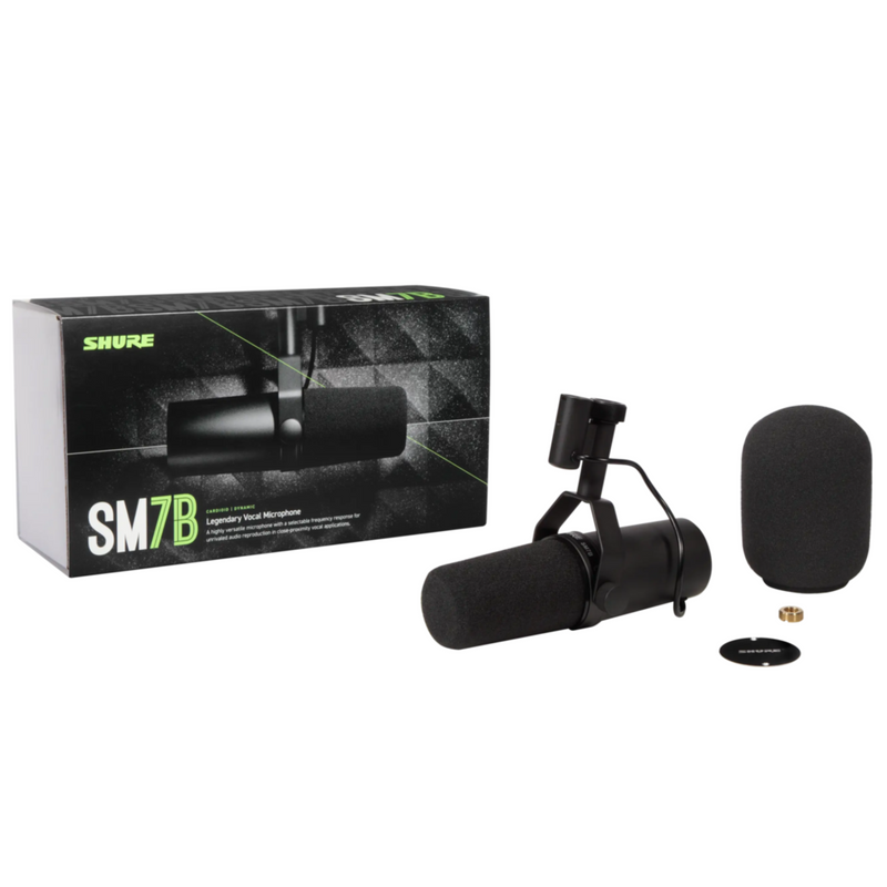 Shure SM7B Dynamic Cardioid Vocal Microphone