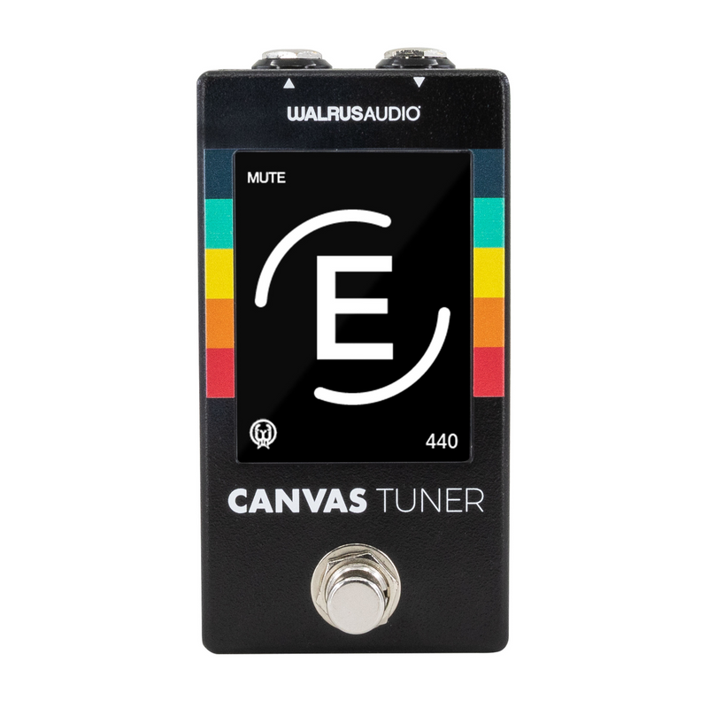 Walrus Audio Canvas: Tuner Multi-Position Guitar and Bass Tuner Pedal Walrus Audio Canvas: Tuner Multi-Position Guitar and Bass Tuner Pedal