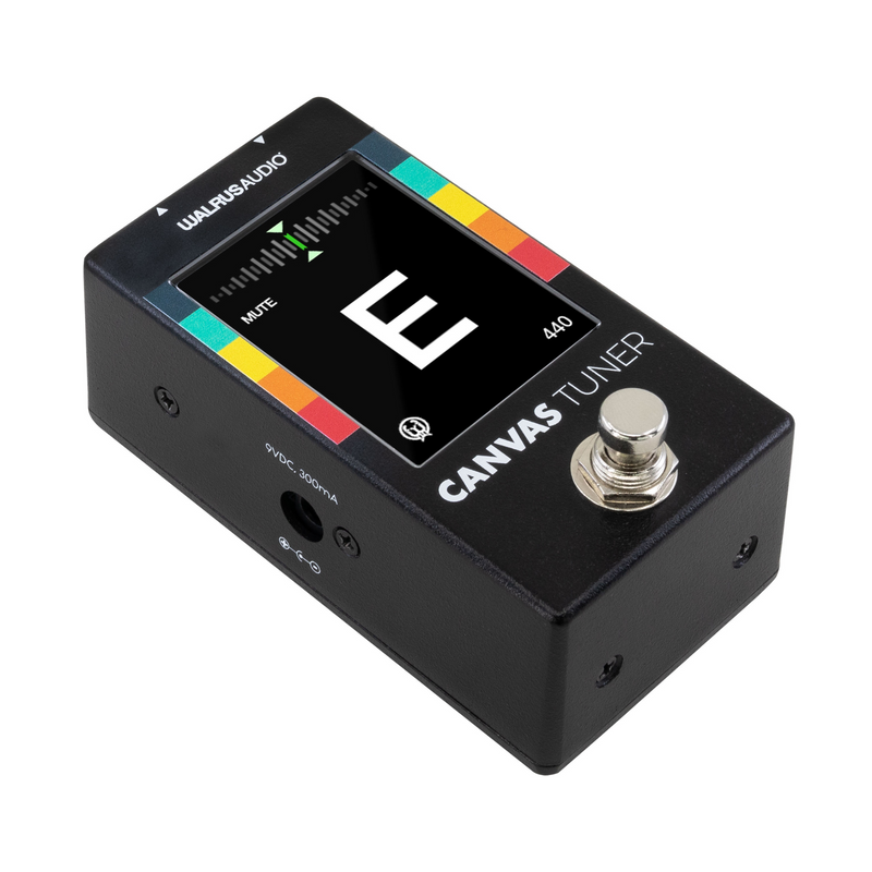 Walrus Audio Canvas: Tuner Multi-Position Guitar and Bass Tuner Pedal