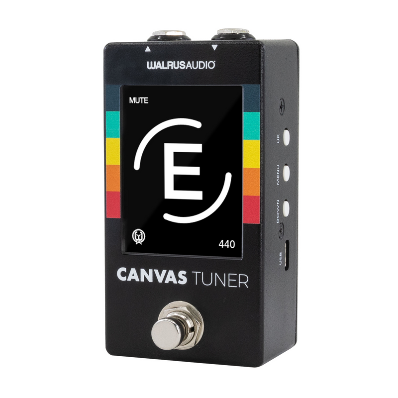 Walrus Audio Canvas: Tuner Multi-Position Guitar and Bass Tuner Pedal